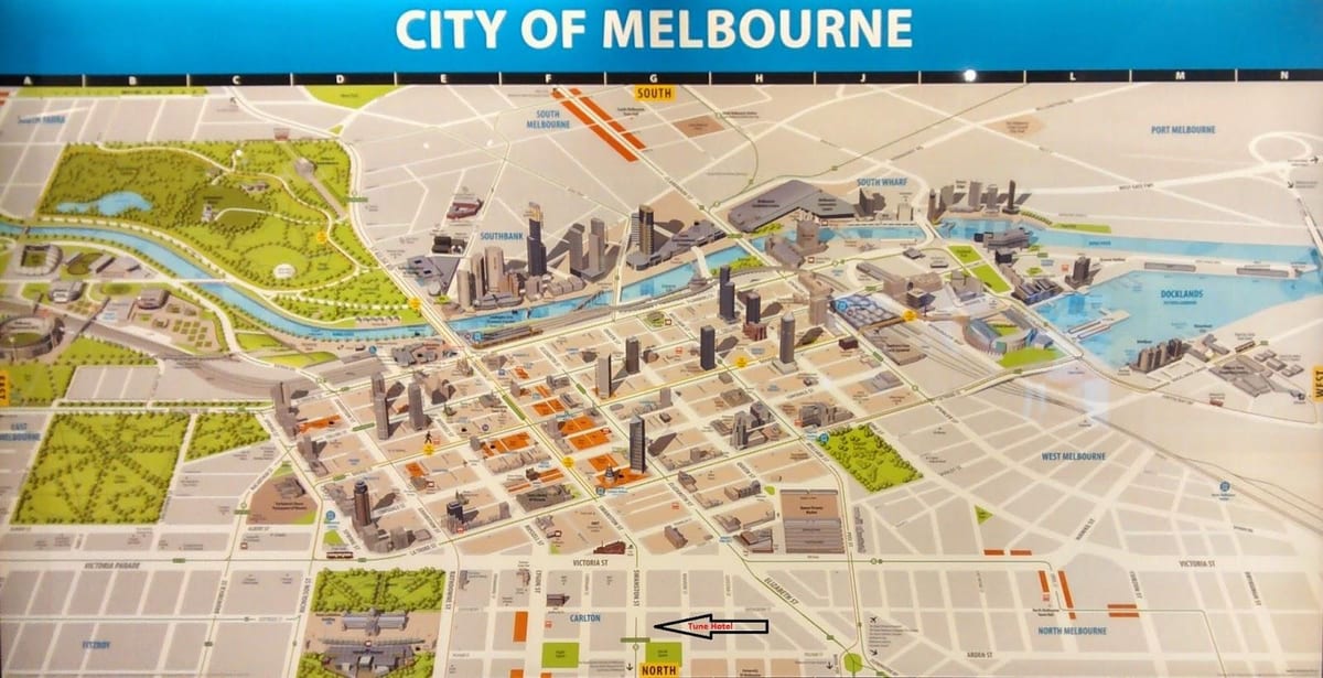Melbourne karte veikals