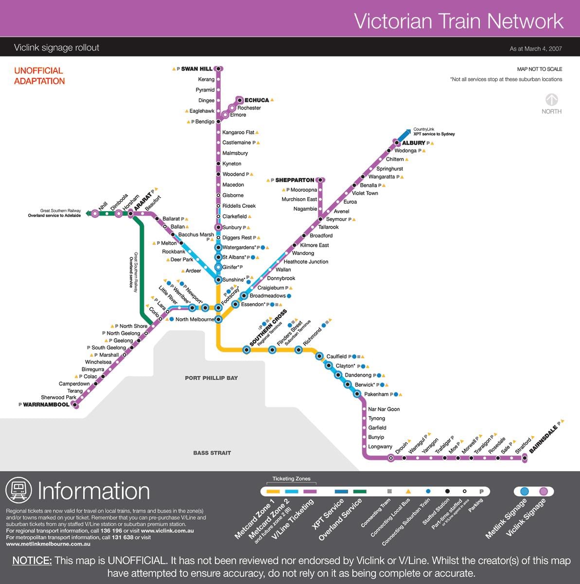 vline karte