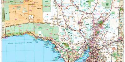 Karte south Australia