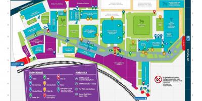 Karte, Melbourne Showgrounds