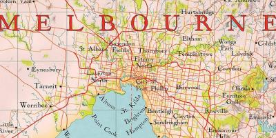 Melburnā pasaules kartē