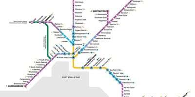 Vline karte